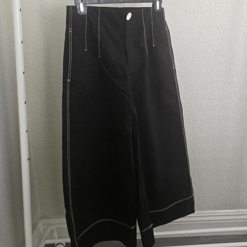 Culotte ZARA Wide-Leg Crop Pants